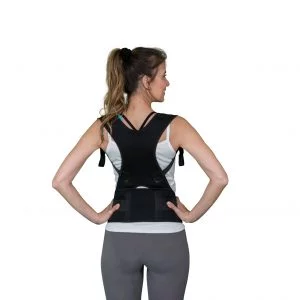 woman with Solio Back Belt back