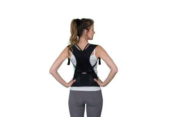 woman with Solio Back Belt back